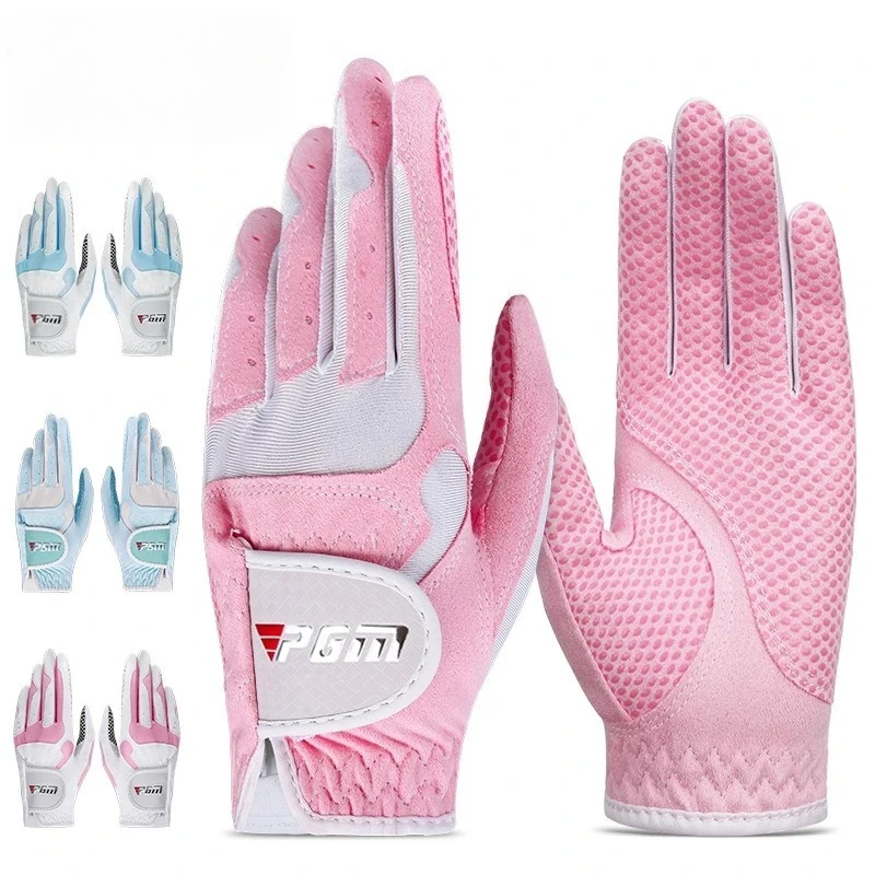 

Golf Gloves Women's Sports Non Slip Professional Outdoor Glove 1 Pair of Left and Right Hands ST018