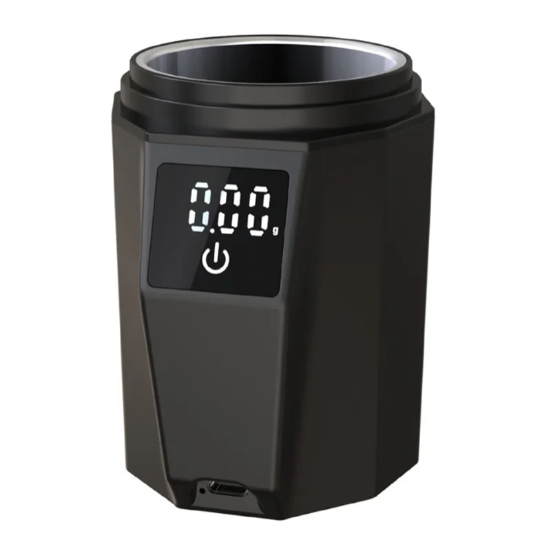 A76G-精密エスプレッソスケールコーヒー計量スケール 58 ミリメートルポルタフィルターエスプレッソ投与カップカウントと測定コーヒー Grou