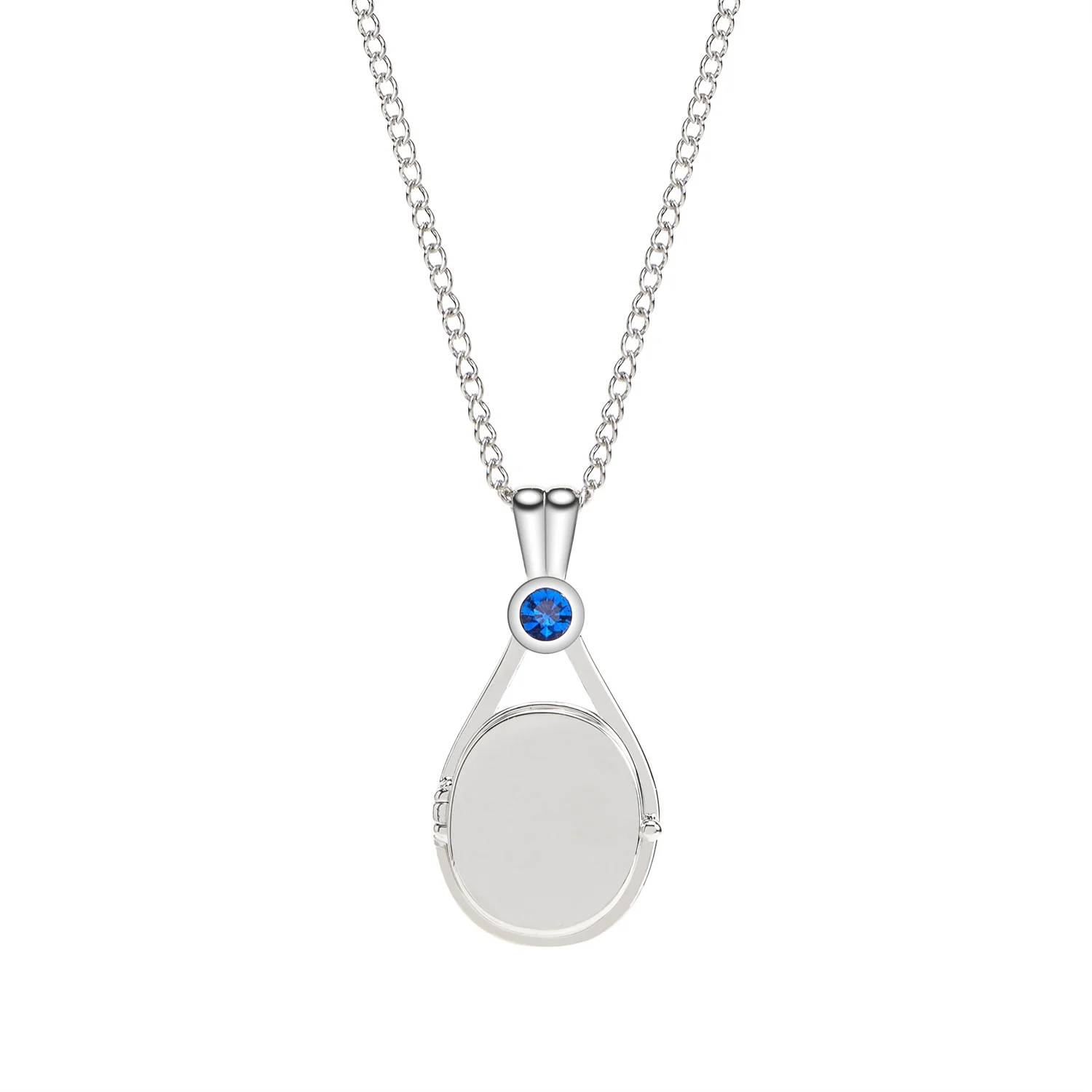 2024 New H2O Locket Necklace Fashion Natural Zircon Silver Plated Copper Pendant Just Add Water Mermaid Sea Shell Jewelry