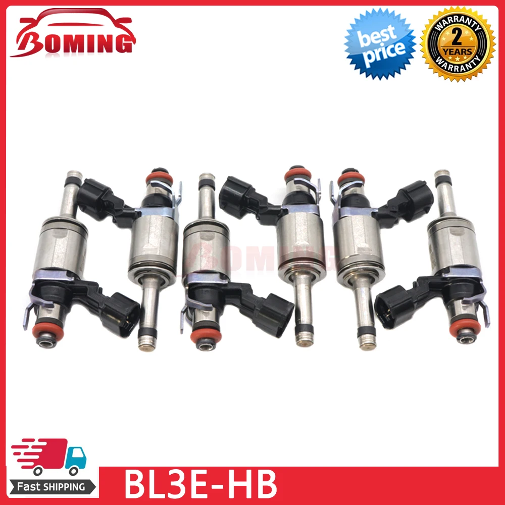 

Set of 6pcs New Car Fuel Injectors BL3E-HB For Ford F-150 Transit 150 250 350 Expedition 3.5L V6 BL3E-9F593-HB BL3Z-9F593-A