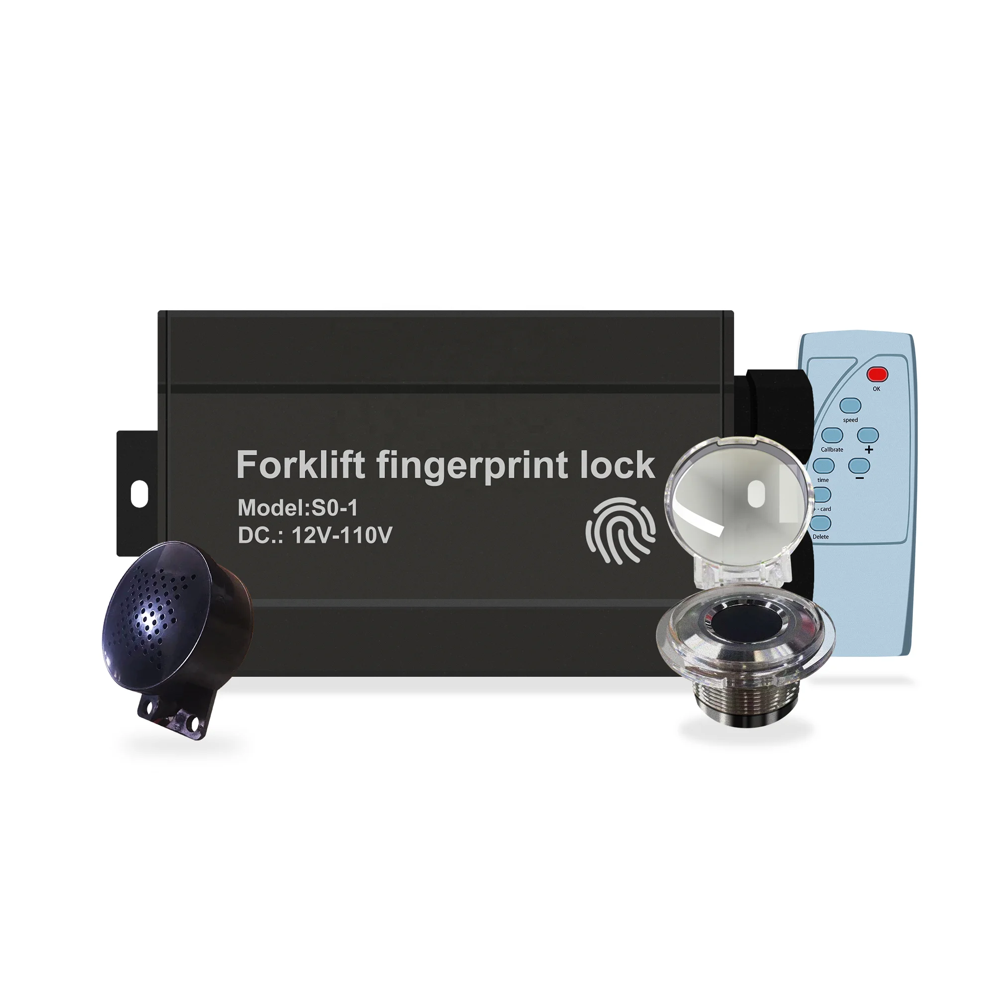 

SABO Fingerprint Start System Forklifts Electric Forklift Trucks Fingerprint Lock Forklift Trucks Camera Gps tracker Specially