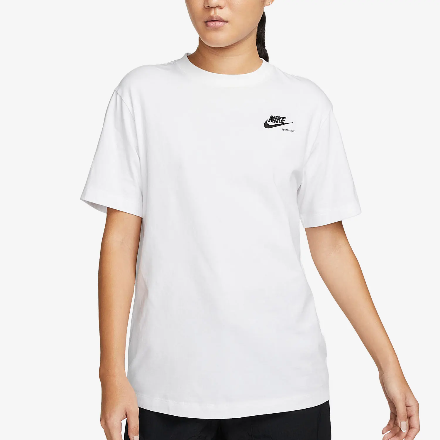 

Nike Authentic New Women's Breathable Round Neck Sport Short Sleeve T-Shirt DR9025-100