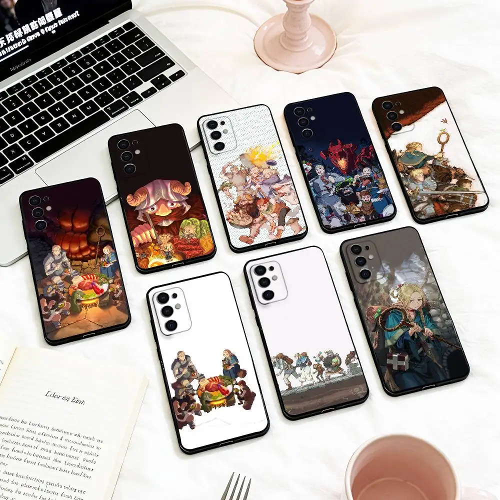 

Gourmet Delicious in Dungeon Phone Case For Samsung S 25,24,23,22,30,21,10,9,Ultra,Plus,Lite,FE,4,5 G Soft Black Case