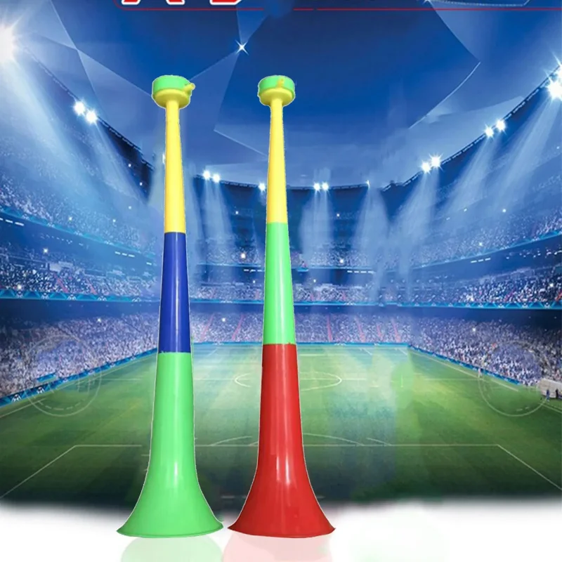 Instrumentos Musicales, Cornetas Desmontables para Animar en Estadios de Fútbol, Corneta Vuvuzela para la Copa de Europa, Trompeta de Juguete para Niños, Color Aleatorio