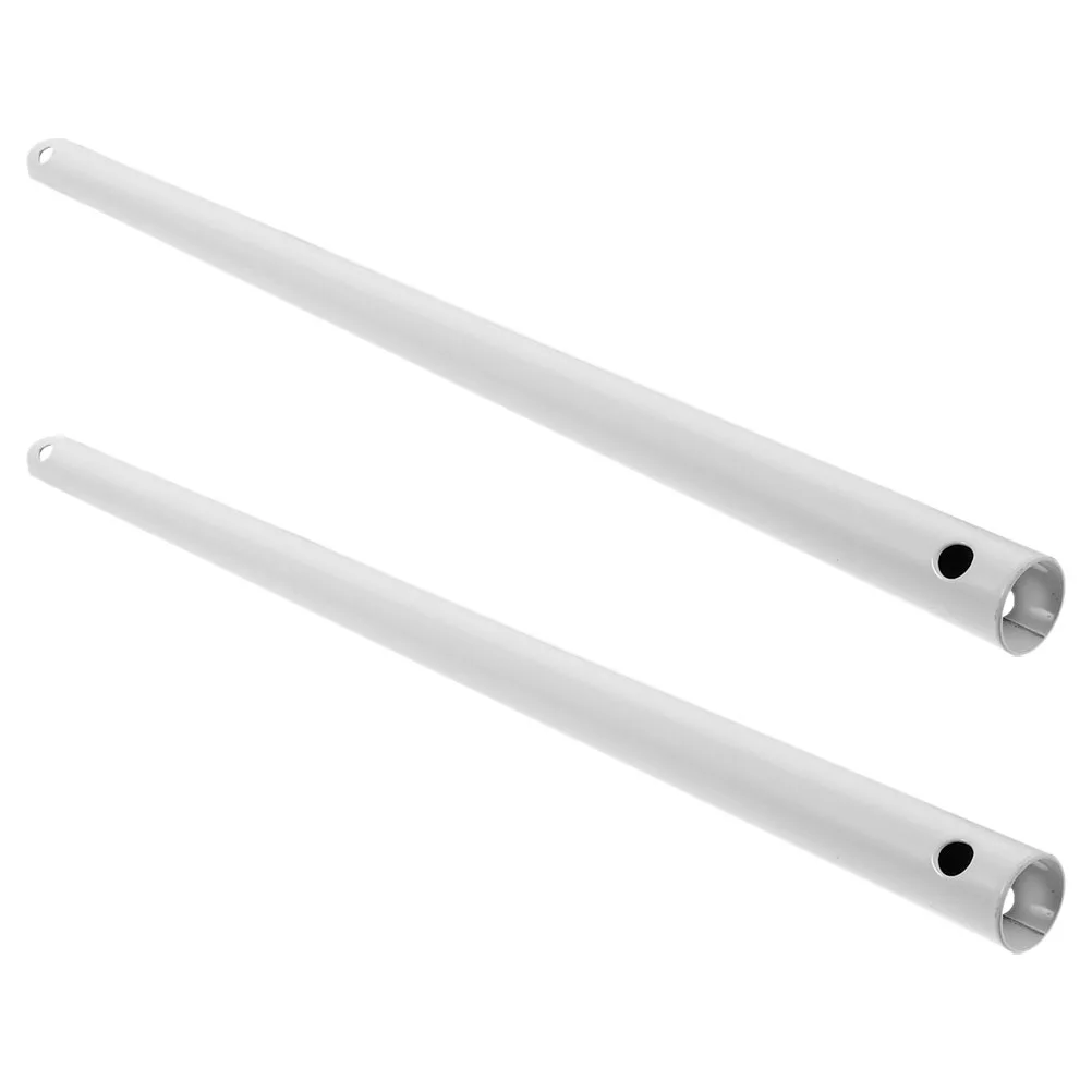 

2pcs Downrod Extension Rods Durable Iron Thickened Design Universal Ceiling Fans Accessories Long Compatible Hardware
