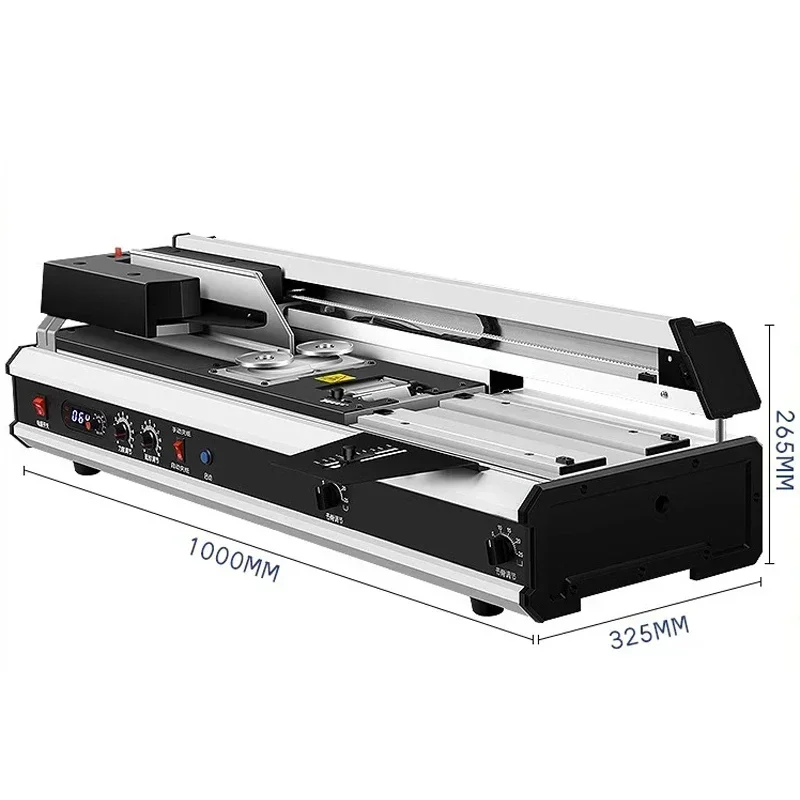 ForforGD-490S 핫멜트 접착제 바인딩 기계, 계약 문서 바인딩 기계, 파일 커버 바인딩, 자체 제작 책, V로 바인딩