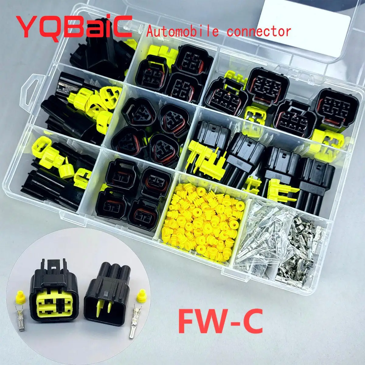 2.3 KIT 2 3 4 6 8 9 16Pin femelle mâle FW-C pour connecteur automatique Furukawa connecteur électrique étanche 12444-5504-2