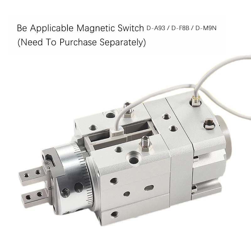 MRHQ10D-90S-N MRHQ16D-90S-N MRHQ20 MRHQ16 MRHQ25 Rotary Actuators Air Grippers Angular Air Pneumatic Cylinder Piston Claw