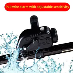 High Sensitive Fishing Alarm Sensor Waterproof Electronic Fishing Bite Alarm With Sound Fishing Rod Signal Device fishing acces