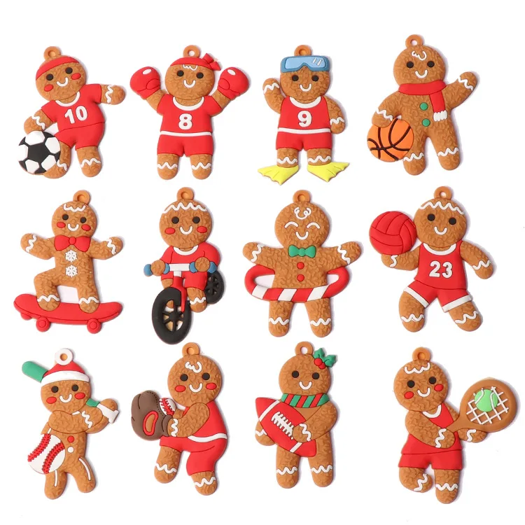 2023 Decoracion Christmas 2023 Gingerbread Man Tree Pendants Xmas Decorations Other Christmas Decorations