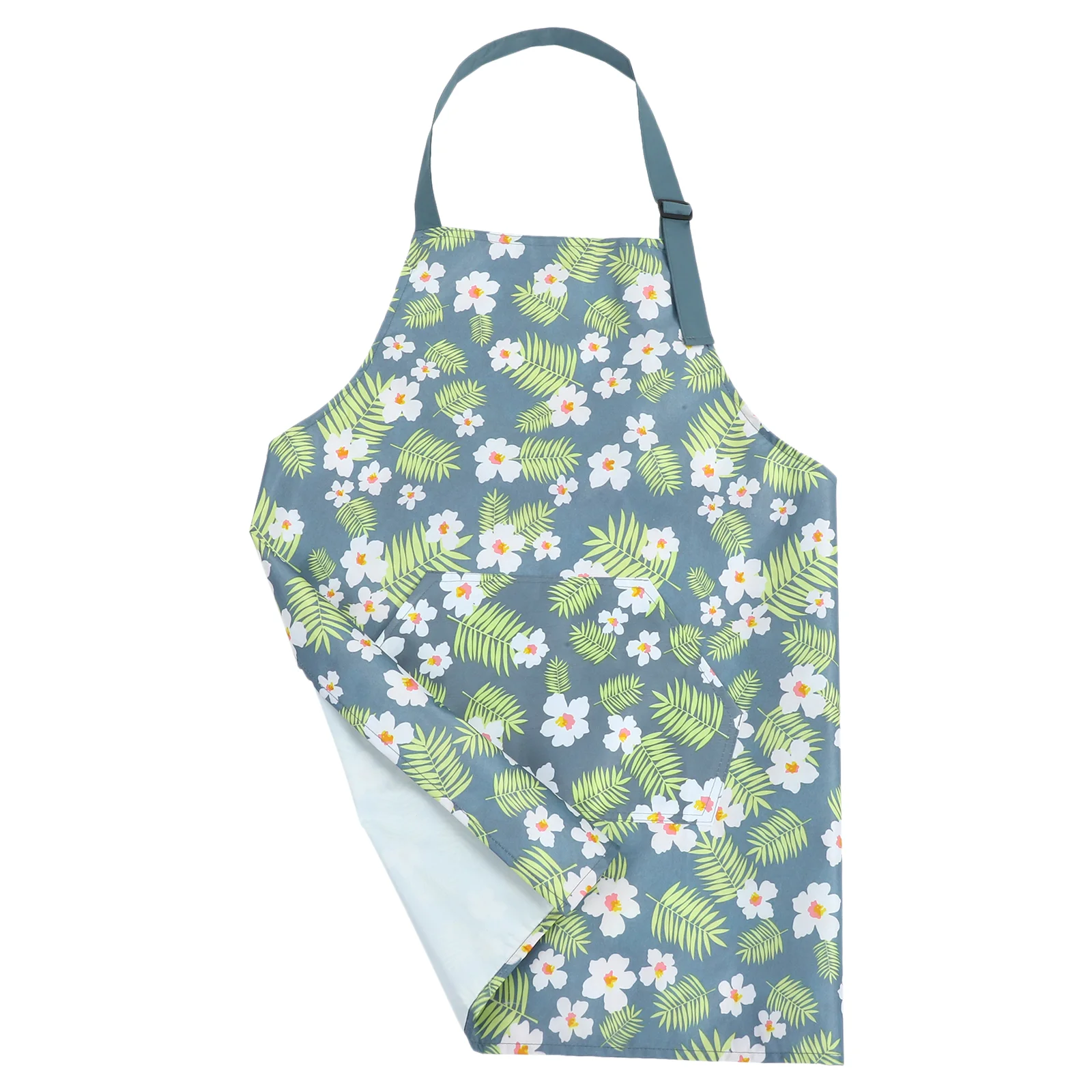 

Waterproof Apron for Women Cute Aprons with Pockets Vintage Dropshipping Floral Kitchen Polyester Women's