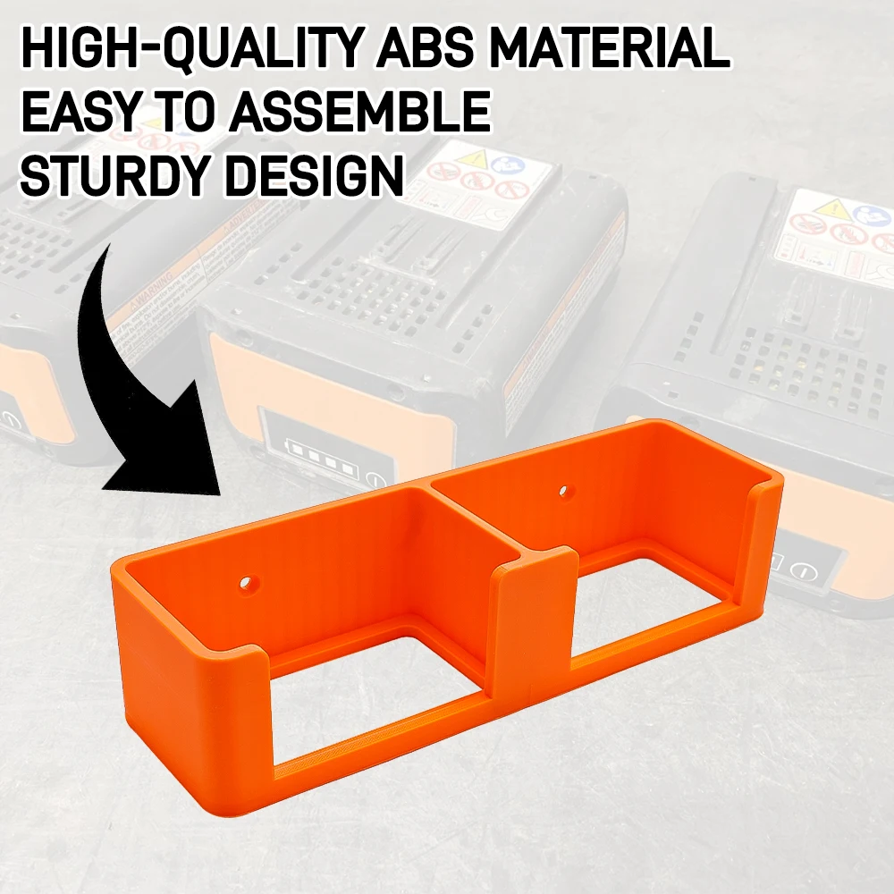 حامل بطارية لبطاريتين Stihl AP AP100 AP200 AP300s AP500 AP500s حامل بطارية مثبت على الحائط #5