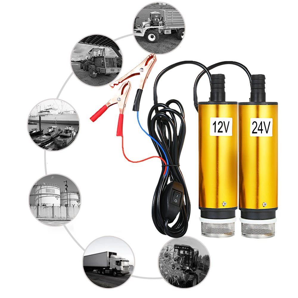 

Насос для перекачки дизельного топлива, 12/24 В, диаметр 38/51 мм