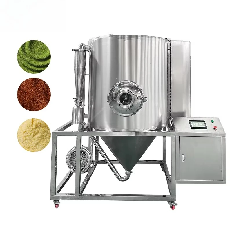 2026 -Industrial 5L/H Stainless Steel Lab Rotary Atomizer Spray Dryer with PLC Control for Food Processing Competitive Price