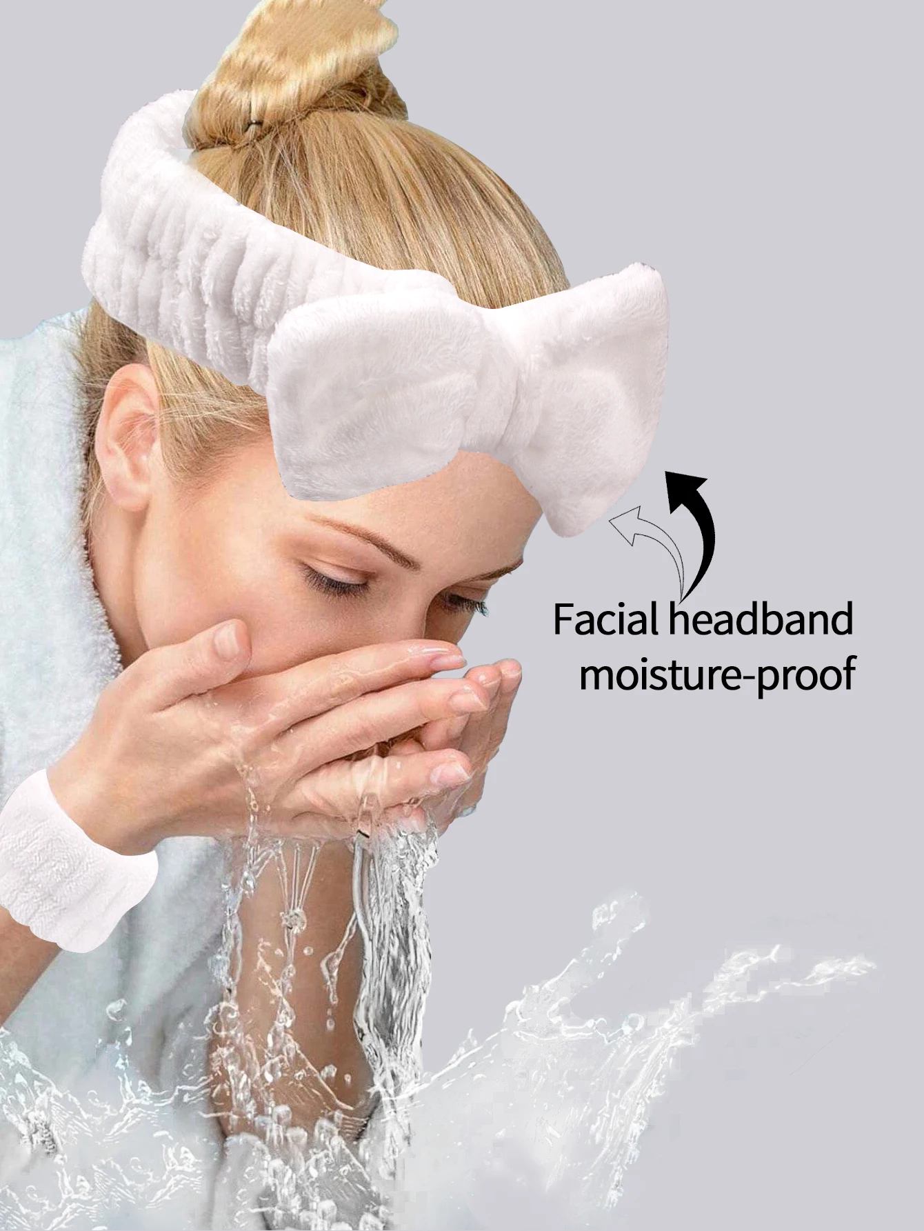 Herramientas de belleza profesionales de 6 uds: juego de limpieza unisex súper suave + juego de esponjas en polvo de esponja de doble propósito seca y húmeda