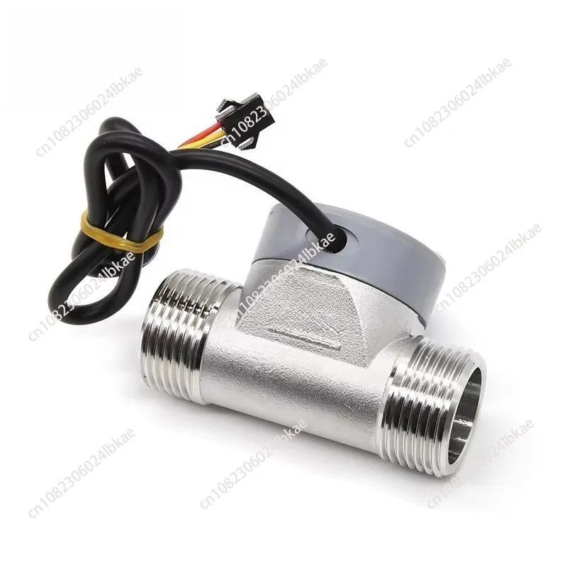 Industrial pipeline water flow counter flow meter stainless steel sensor dn15/20/25/32/50 5-1160l/min
