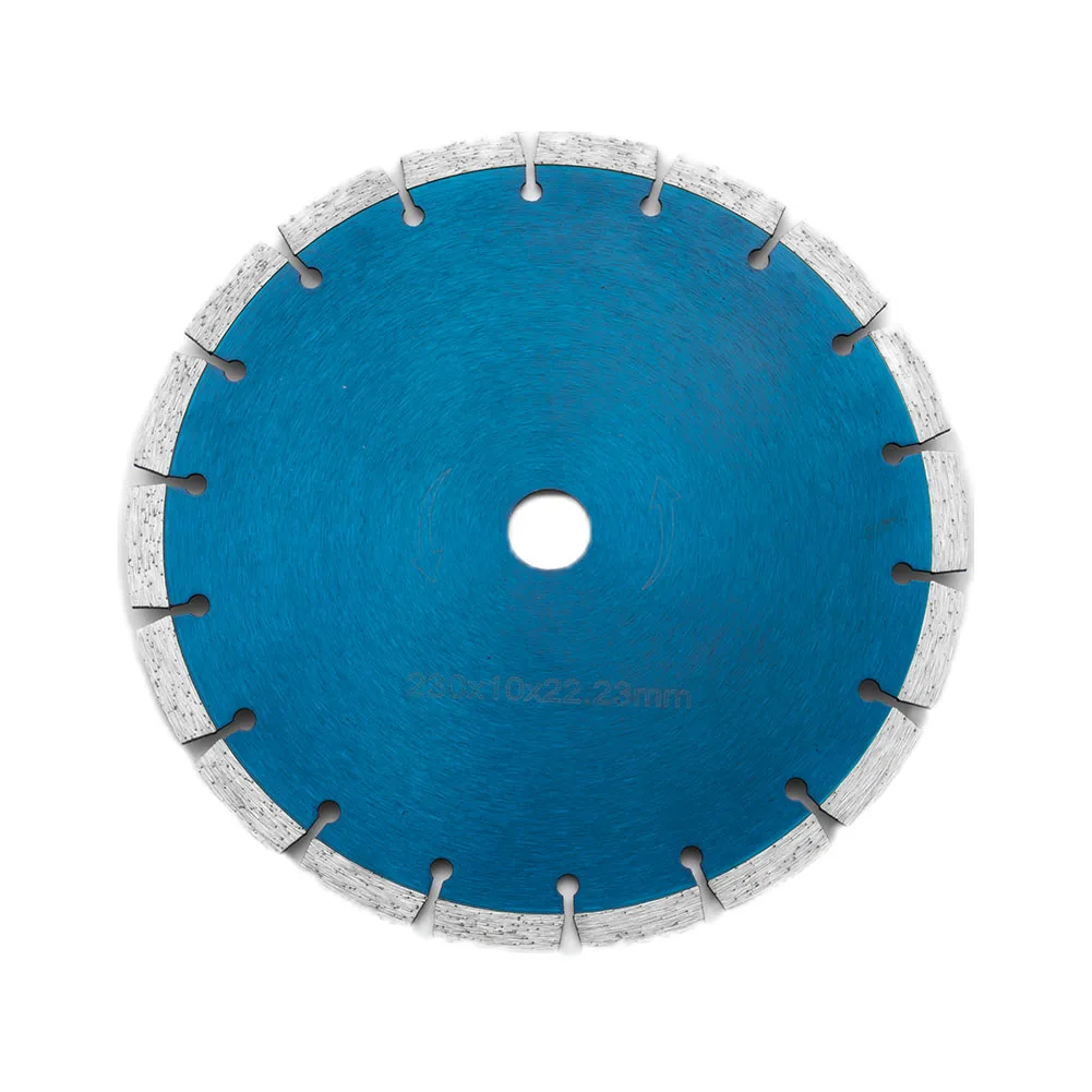 230 Diamond Cutting Disc Diamond Disc Concrete 12 Mm Segment Height Diamond Blad For General Concrete Products Bricks Masonry