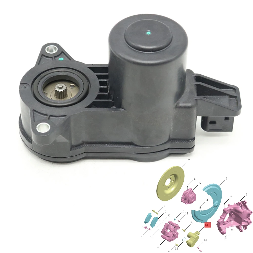 

4050077700 Electric Rear Caliper Handbrake Parking Brake Servo Motor For Geely Tugella FY11 Monjaro KX11