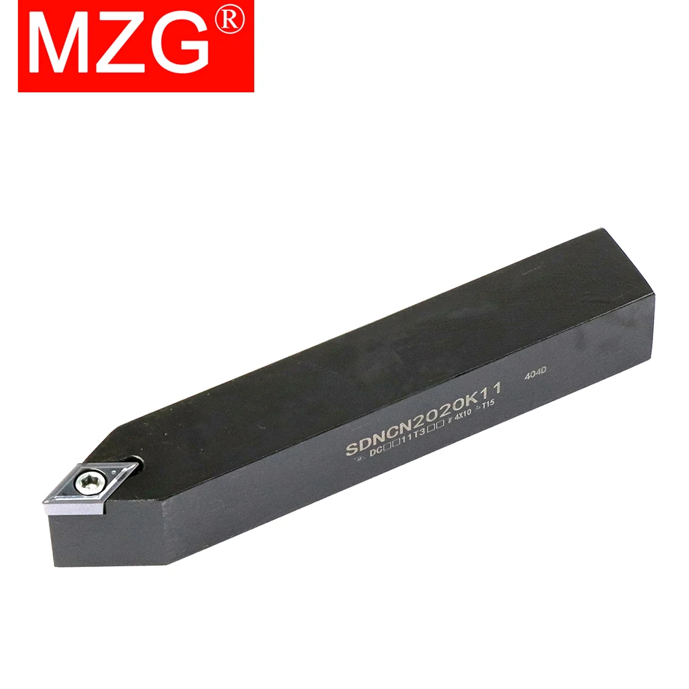 MZG 10mm 16mm 20mm SDNCN1010H07 Turning Arbor CNC Lathe Cutter Bar Carbide Inserts External Boring Tool Clamped Steel Toolholder