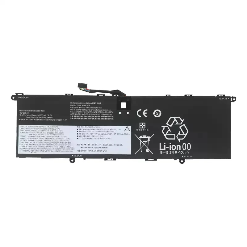 

L20C4PD2 Laptop Battery For Lenovo ThinkBook 14p G2 ACH Gen 2 Series L20D4PD2 L20B4PD2 L20C4PB0 5B11C0425 5B11C04257 3950mAh