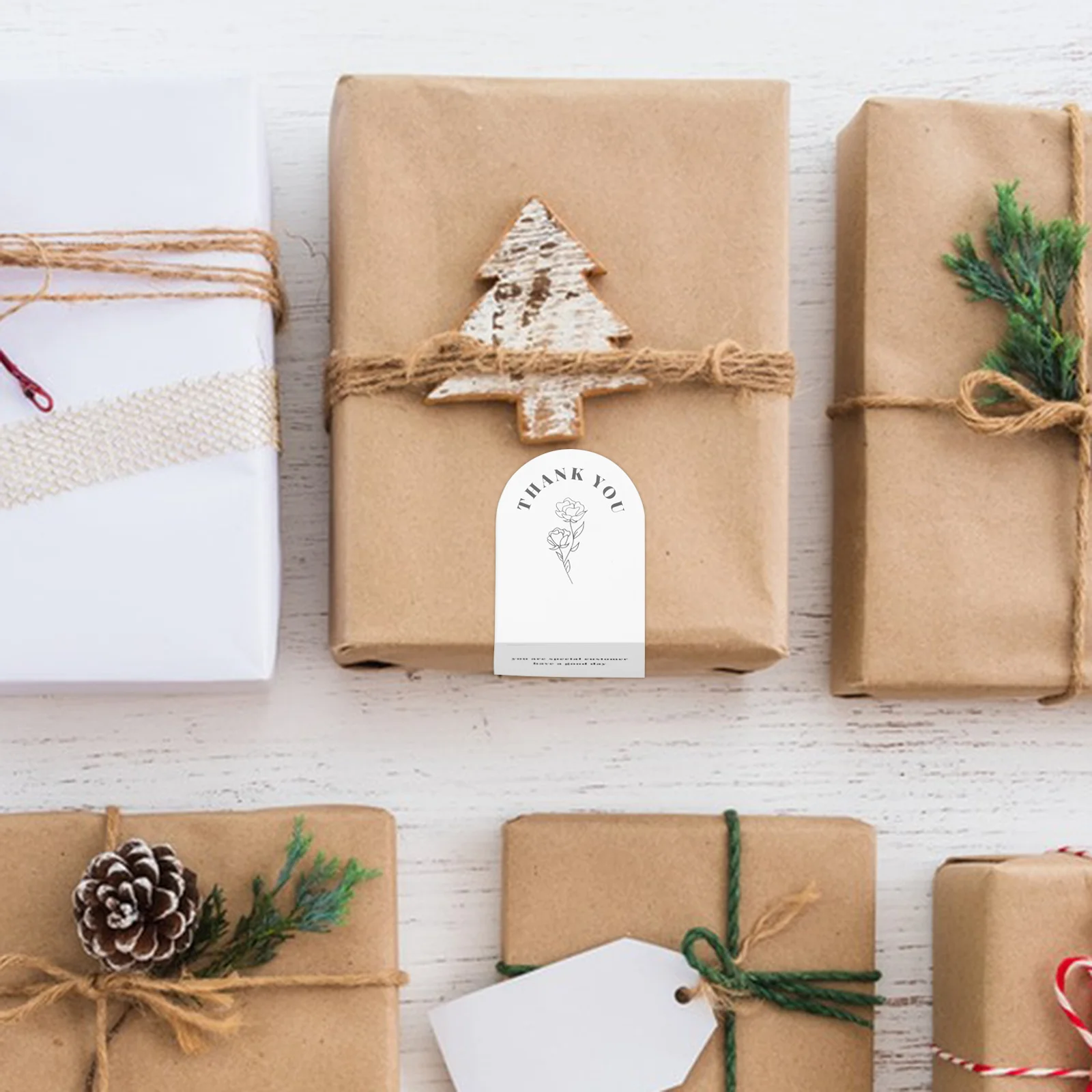 50 قطعة شكرا لك ملصقات ذاتية اللصق ختم الشارات للهدايا التعبئة حقيبة إغلاق وضع العلامات التجارية الصغيرة التعبئة والتغليف الزخرفية