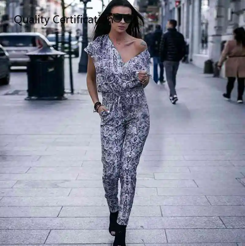 Street Sle غير المتماثلة ort Rer مكتب سيدة بذلة سراويل تقليدية l الخصر البوليستر الصيف Faion 2020