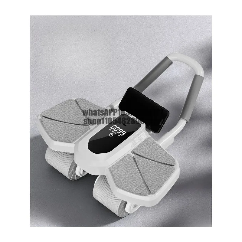 Abdominal Wheel Exercise Abdominal Muscle Trainer Automatic Rebound Curl Abdominal Men's Thin Belly Fitness