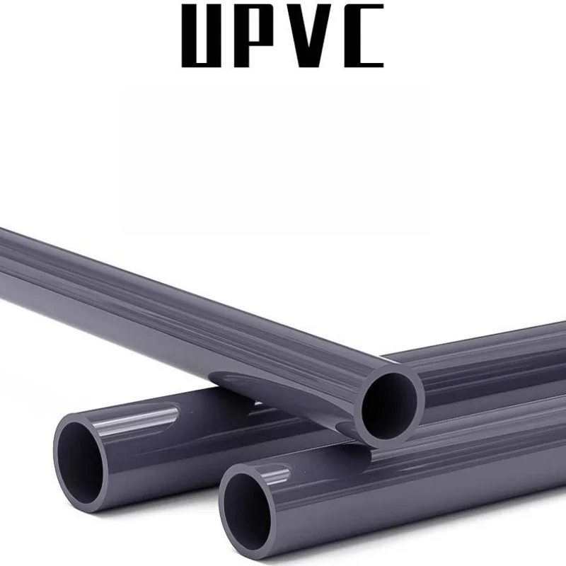2Pcs Length 500mm PVC Plastic Water Pipe UPVC Tube Small-Diameter Round Hollow Plastic Pipe O.D 6/7/8/9/10/11/12/13/14/16mm