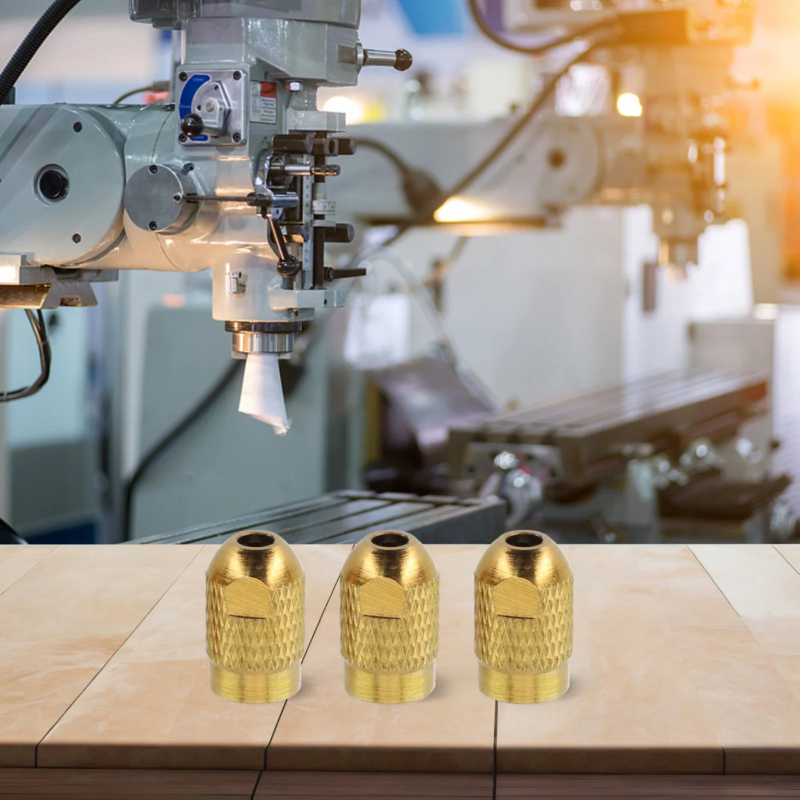 

Chuck Nut Rotary Grinder Tool Workshop Use DIY Projects High Coaxial Saves Time Convenient To Loading And Unloading