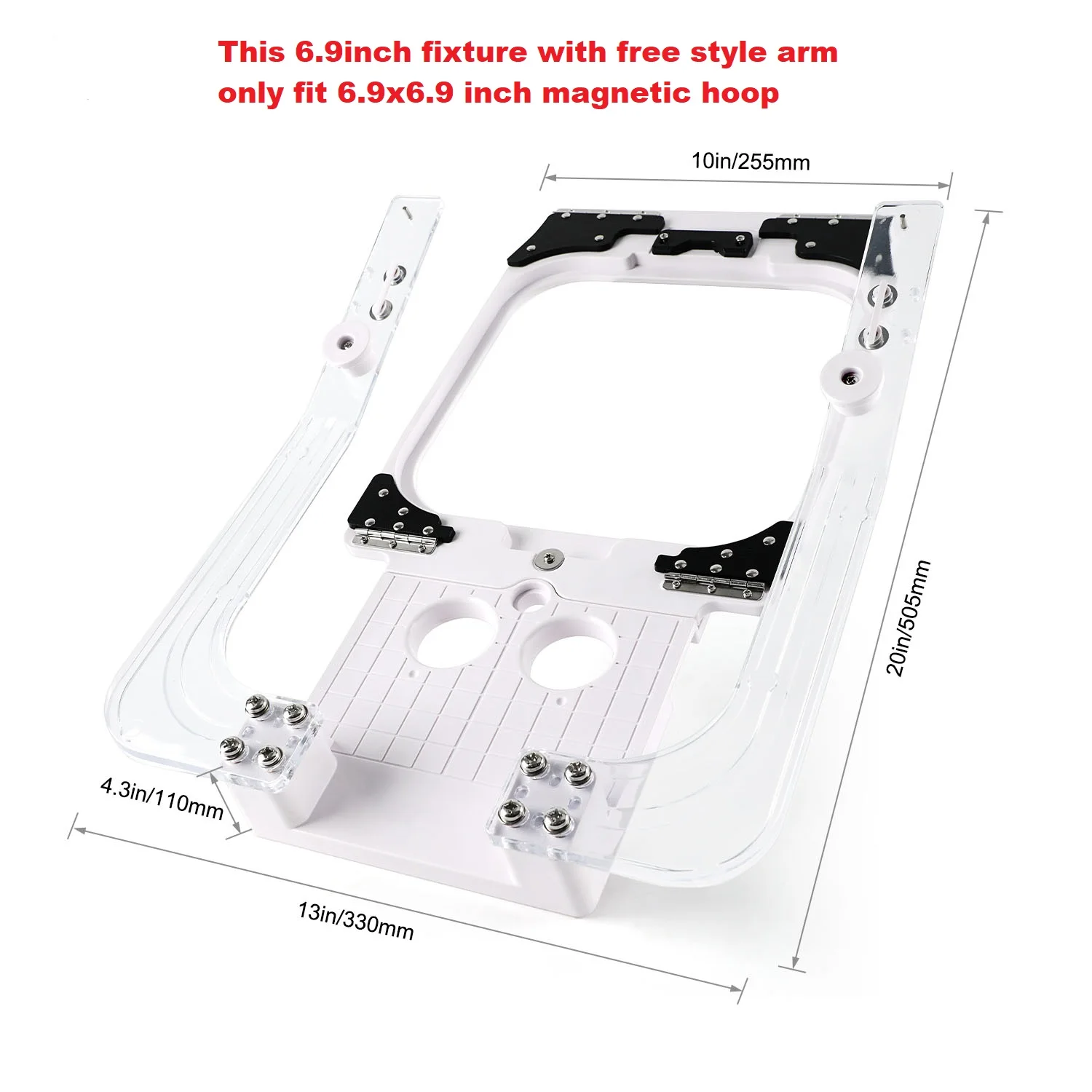 Ricoma Creator EM1010 MT1501TC RCM SWD MT-1502 CHT-1204/06/08 CH Machine met Sewtalent Hooping Station Kit