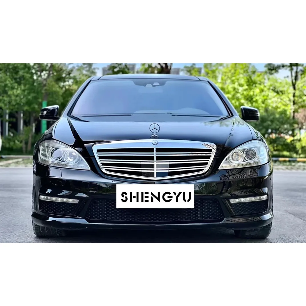 

Suitable for Benz S Class W221 2007-2012 Change to S65 AMG Model Contain Front and Rear Bumper with Grille and Side Skirt