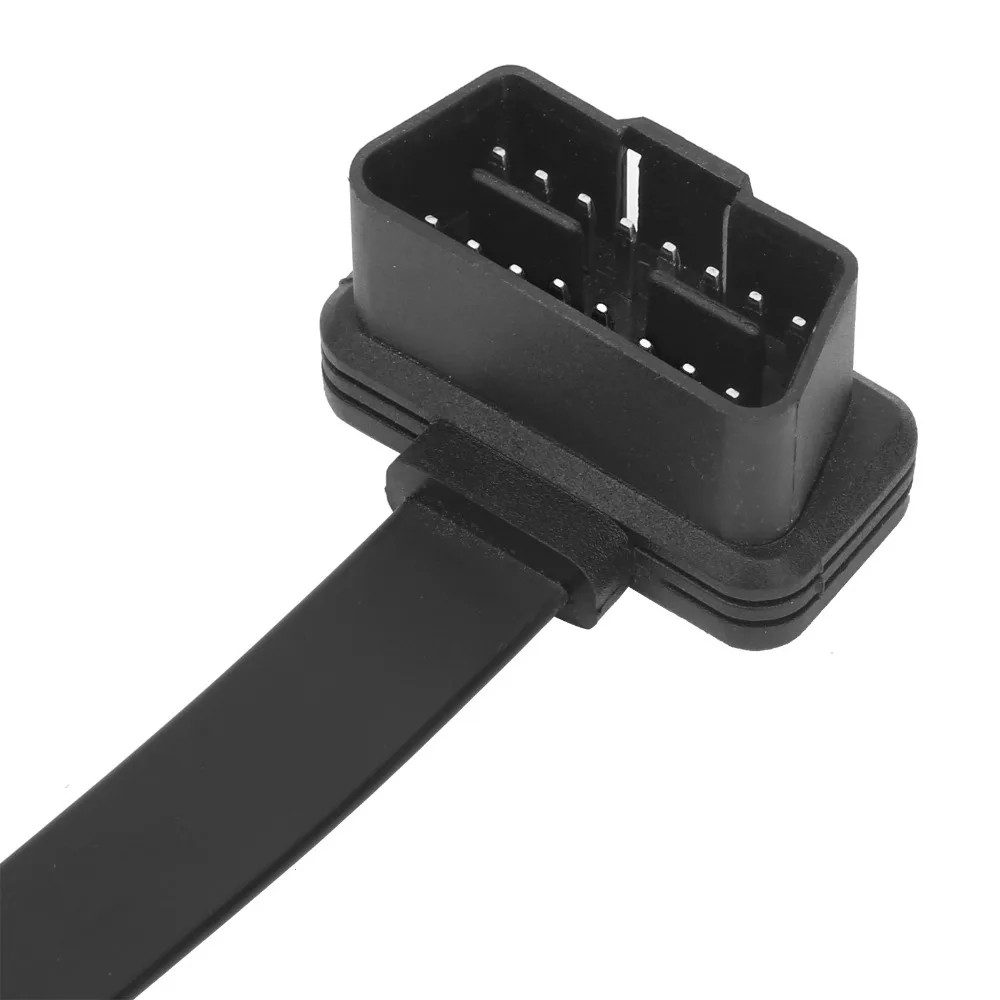 ABS OBD2 Extension Cable 16Pin Individual Power Switch Car Diagnostic Cord 1 To 3 Port 48cm/1.57ft OBD2 Diagnostic Adapter