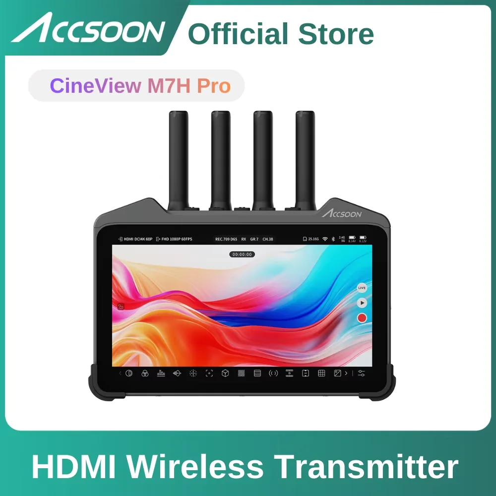 Accsoon CineView M7H pro Camera Monitor for DSLR Mirrorless Portable Video Mini Monitoring 7