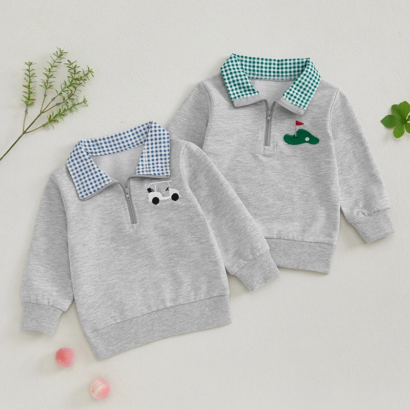 Lioraitiin Autumn Baby Boy Sweatshirt Long Sleeve