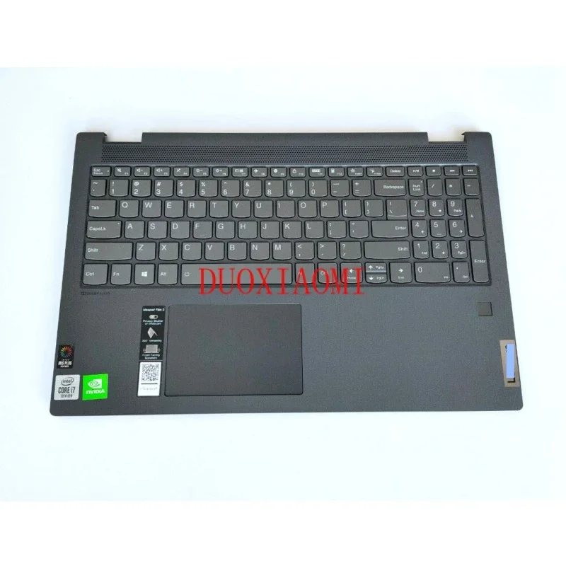 Palmrest backlit keyboard for Lenovo IdeaPad Flex 5-15 series 5cb0y99218 Gray