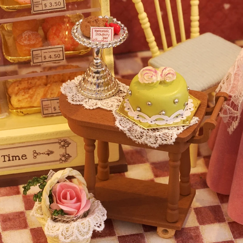 Big DIY Doll House Wooden Miniature Furniture Dollhouse Handmade home Model Assembly Toys for Children Girls Birthday Gifts 2014
