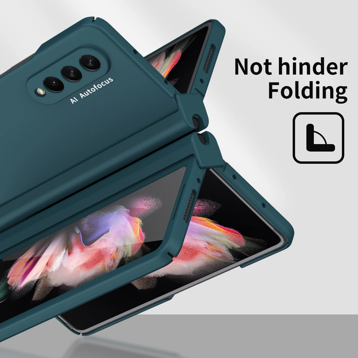 with Touch Pen For Samsung Galaxy Z Fold 7 6 SE 5 5G Case Hinge Pen Slot Front Screen Glass Protect Capa Z Fold 2 3 4 Cover