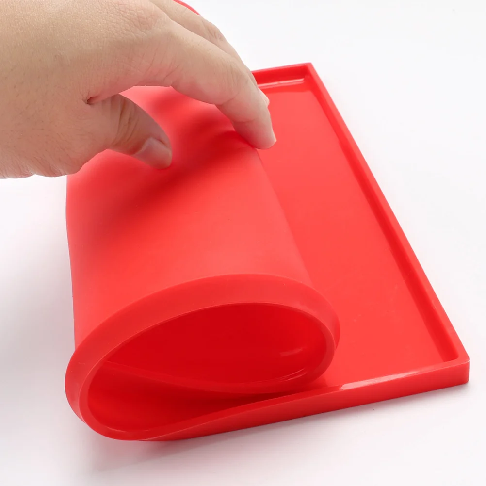 

2Pcs Food Grade Silicone Baking Tools Roll Cake Mats Non-Stick Flexible Heat Cold Resistant Cookies Mold