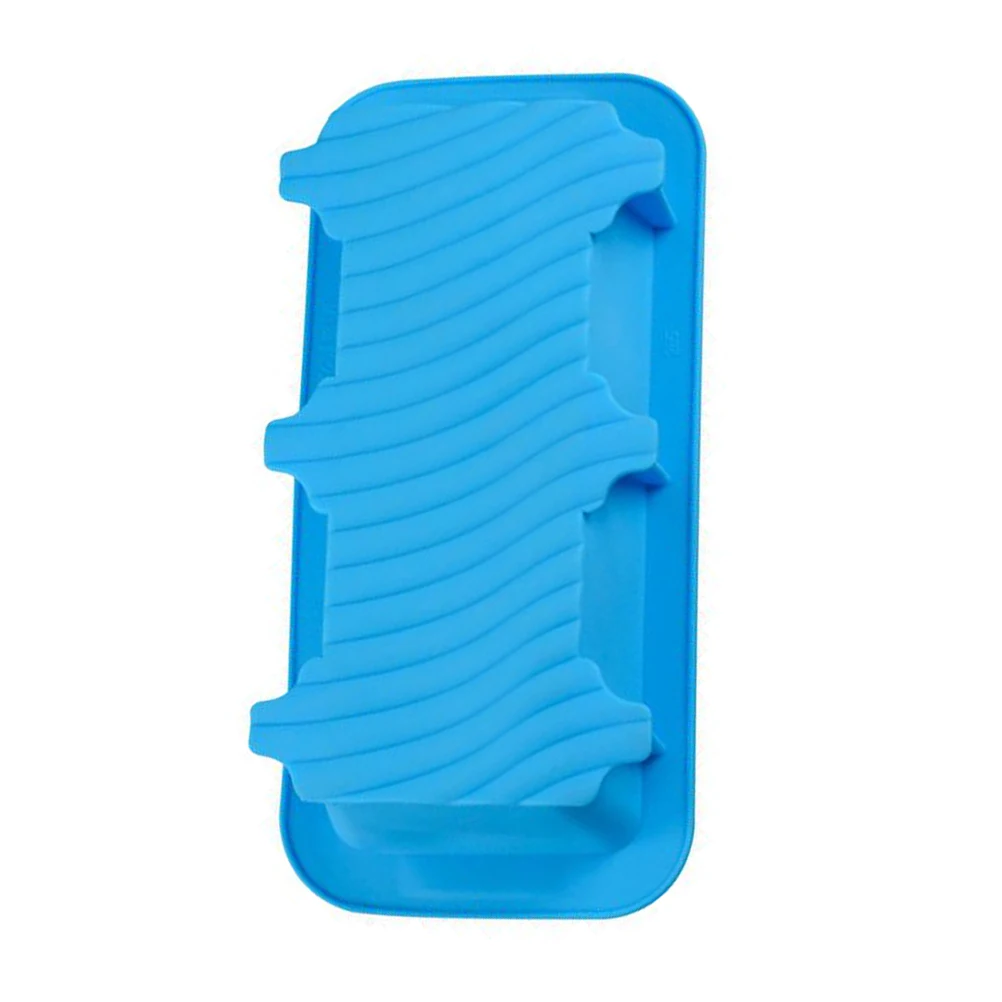 

Rectangular Food Grade Silicone Bread Loaf Mold Non-stick Baking Cake Pan with Handle Grips for Kitchen Restaurant (Random Color