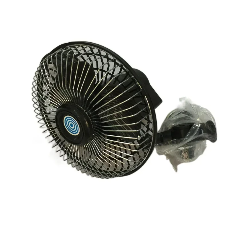 ل مصاصة سيارة مروحة السيارة 6 بوصة 12V24 مروحة السقف البنزين داخل مروحة صغيرة فان سيارة فان شحن مجاني محرك دراجة نارية