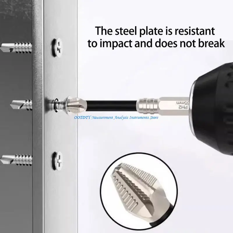 

367d 6pcs K5 Power Drill Bits удара магнитная отвертка биты магнитная антислипа