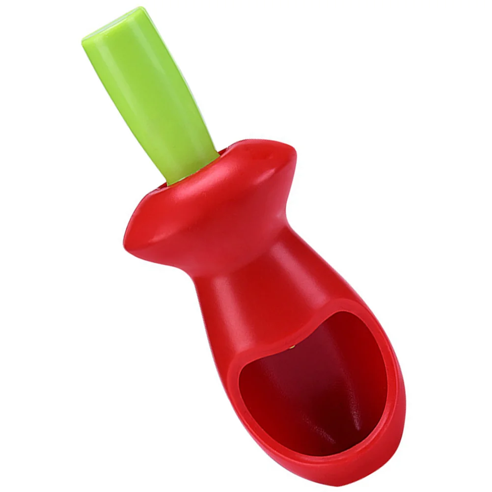 Removedor de núcleo de cereza, Pp, suave, portátil, tipo prensa, utensilio de cocina, herramienta de deshuesado de frutas