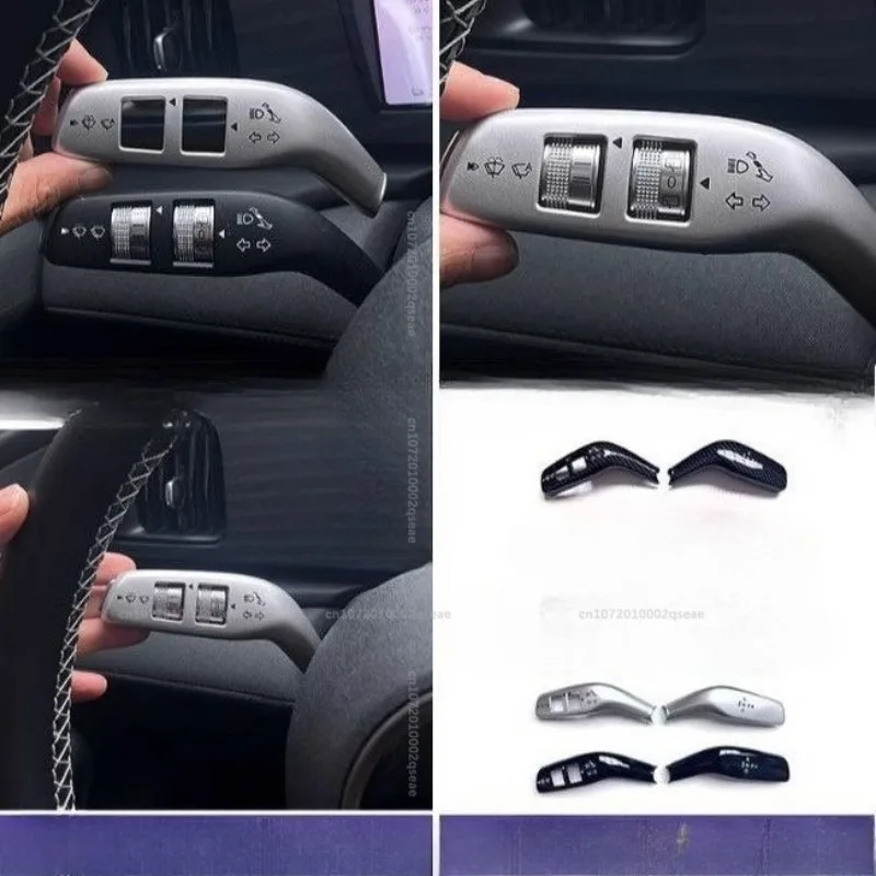 Schalthebelabdeckung Scheibenwischerschutz Schaltgriffschutz Auto-Zubehör Schutz für BYD Sealion 05/BYD Song Pro DM-i 2026 – Detail 3