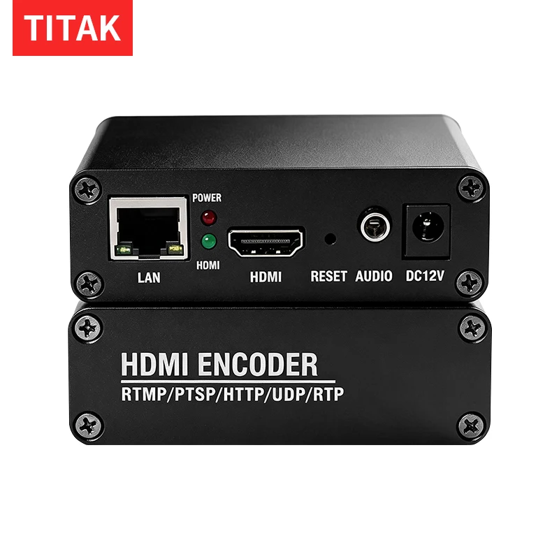 Mini Encoder Video HD A IP Per Streaming Iptv E Integrazione Di Sistemi Iptv (Srt, Rtsp, Rtmp)-image