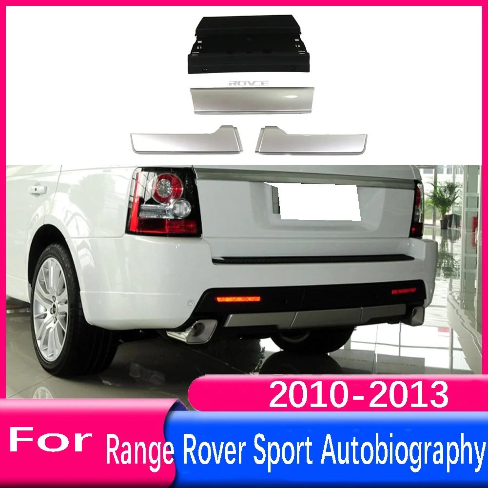 

4PCS Car Rear Bumper Cover Towing Eye Trim Plate For Land Rover Range Rover Sport Autobiography 2010 2011 2012 2013