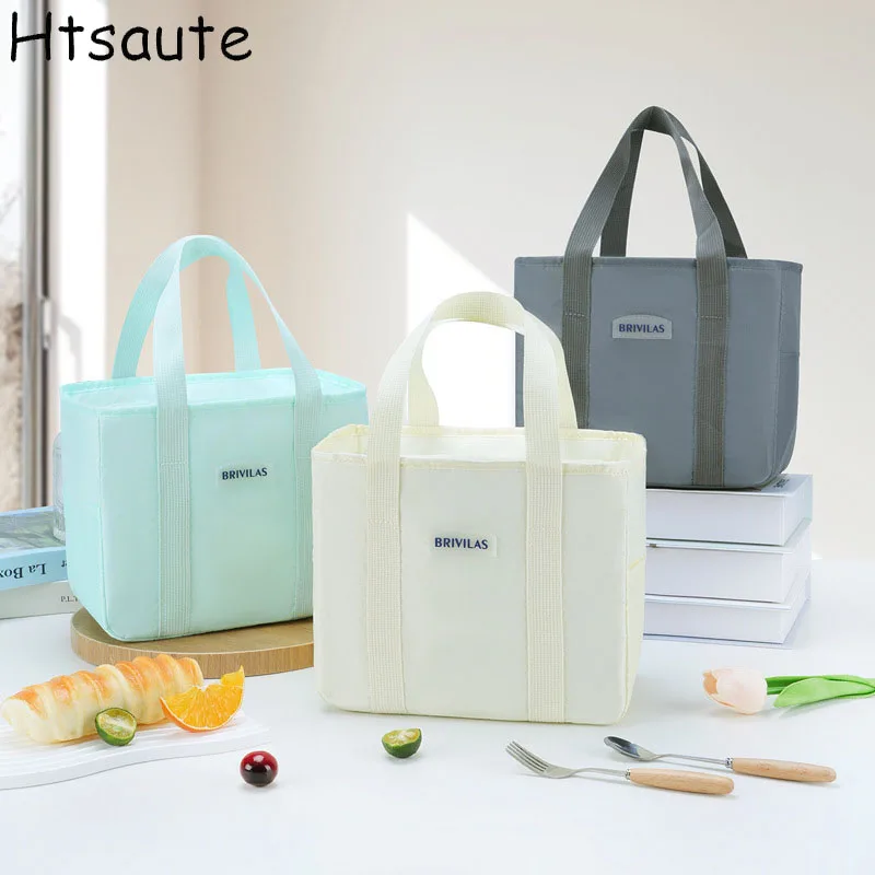 Portable Lunch Box Ice Pack Tote Food Picnic Bags Cooler Bag Thermal bag Insulated lunch bag For Women Kids Lunch Bags for Work