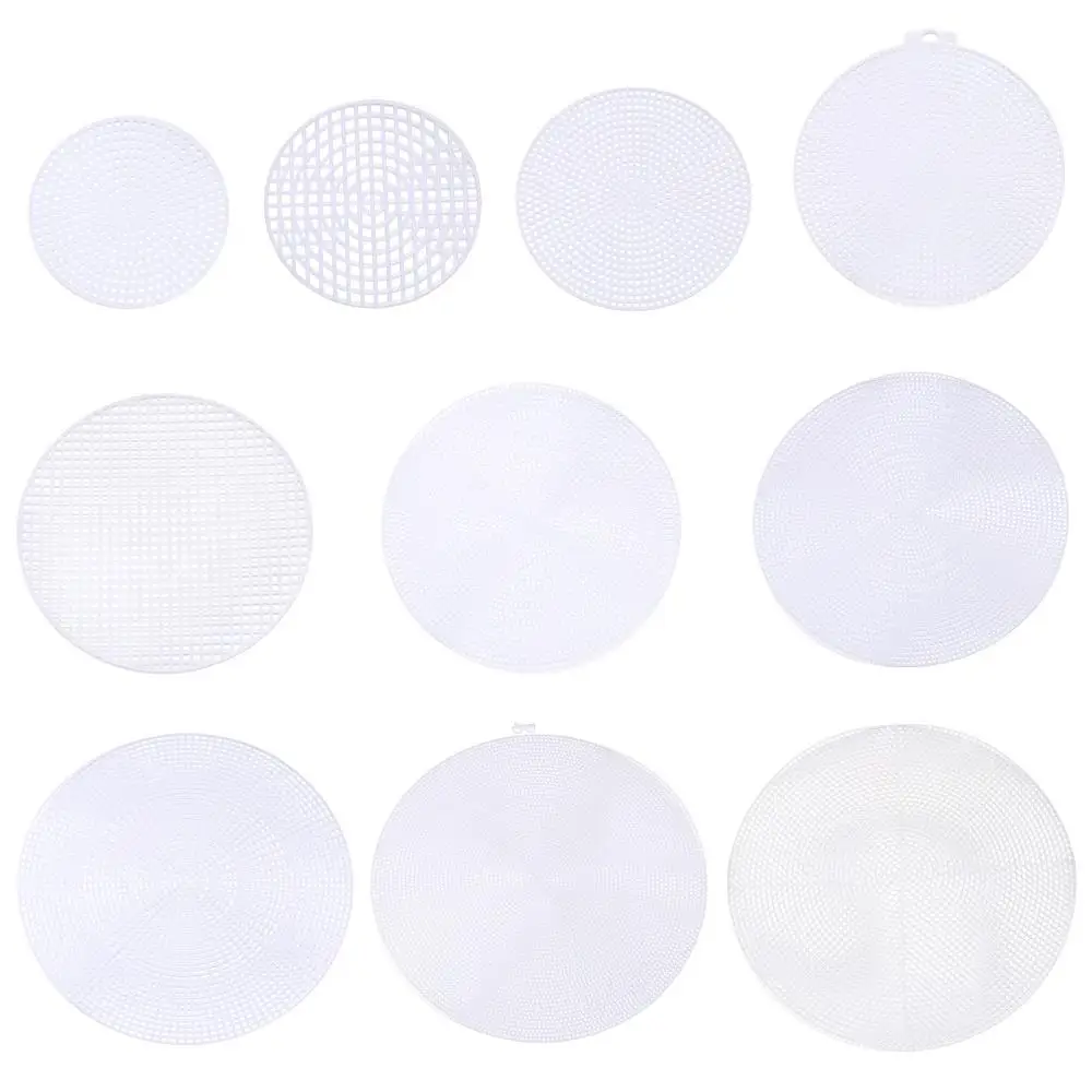 Variety Accessories DIY Knitted Piece Woven Material for Weaving Bags Grid Plate
