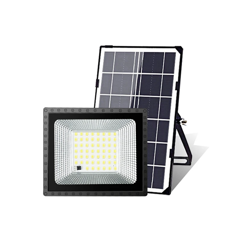 100W 150W LED 태양광 투광등 가로등 방수 IP66 야외 투광등 ABS 플라스틱 바디 정원용