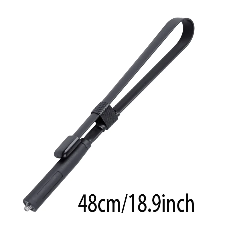 هوائي لاسلكي مثبت على لحم الخنزير من Baofeng SMA ، جهاز اتصال لاسلكي ، هوائي لاسلكي تكتيكي للهواة ، UV -5R ، 9R ، 6R ، UV82 ، CS ، 48 بوصة ، HF