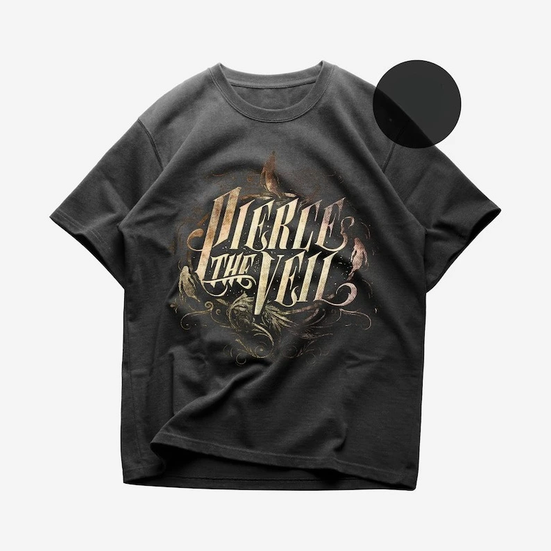 

Pierce The Veil T-Shirt Metal Music Shirt PTV Shirt - King For A Day Pierce The Veil Merch Unisex Rocker Clothing